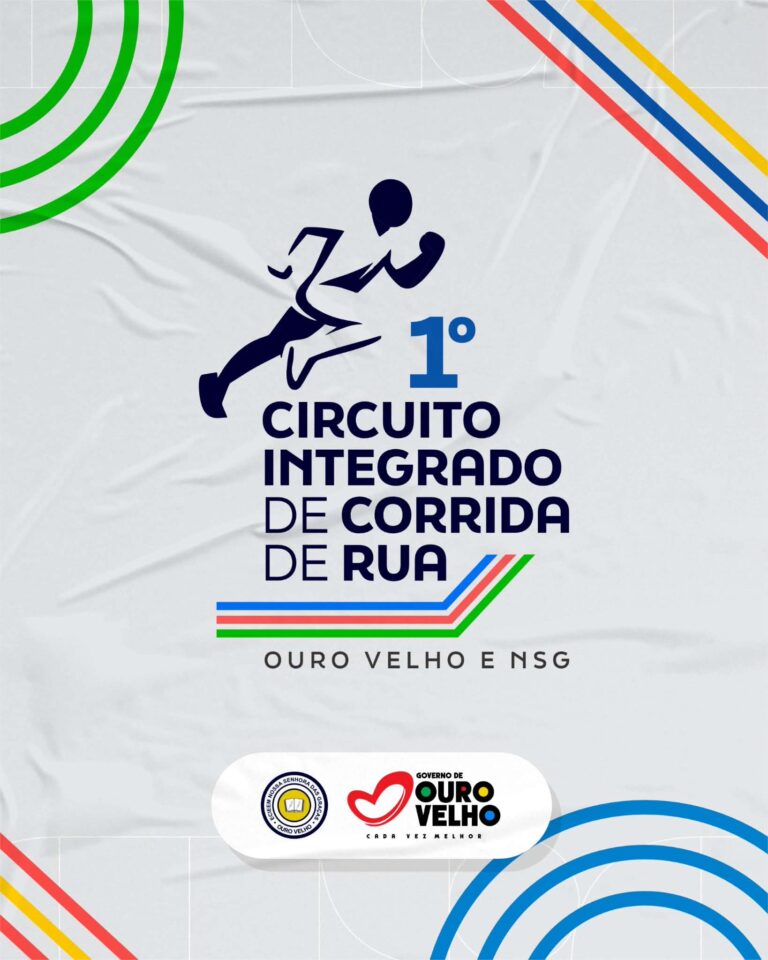 Ouro Velho sediará I Circuito Integrado de Corrida de Rua no mês de junho